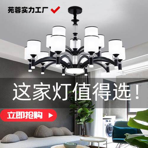 led北欧客厅吊灯主卧吊灯现代走廊过道灯房间轻奢室内照明灯套餐