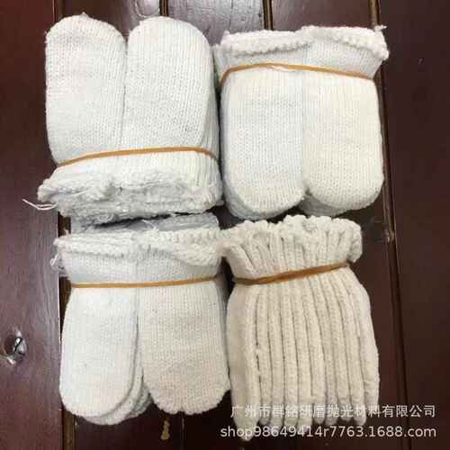 加厚手手指套耐高温供应棉纱优质大量砂手劳保 指套防护防尘指套