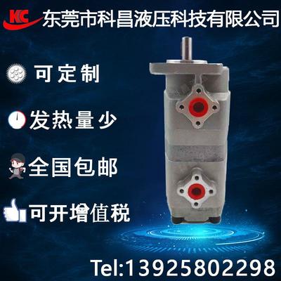 HGP-22A双联齿轮泵高压增压齿轮泵小型液压泵自动化机械油泵