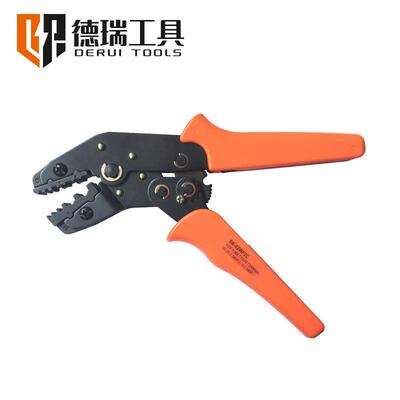 德瑞工具SN-02WF2C欧式VE管型针型端子RVSV绝缘压线钳手动压接钳