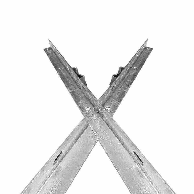 信志连成电线杆横担角铁支架固定横担8082500mm1个装