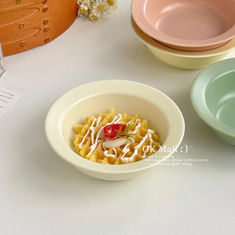 餐碟家用精致小吃碟陶瓷小碟子小盘子家用5寸火锅蘸料碗小菜碟