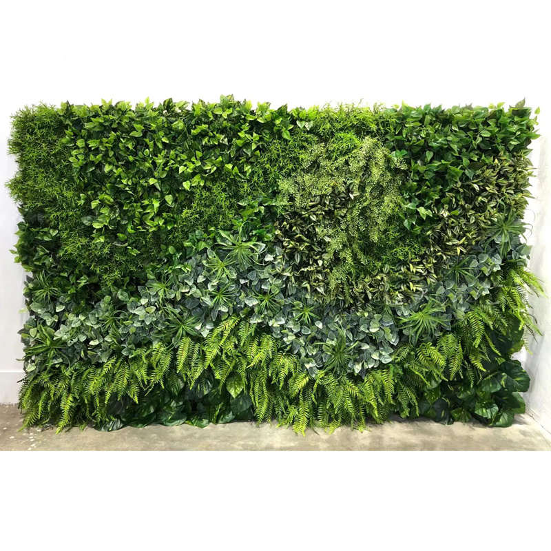 仿真植物墙绿植墙花墙背景墙装饰人造草坪形象墙玄关吧台假草装饰