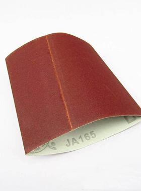 鹿牌JA165砂筒314*150砂带家具衣架圆弧抛光磨4寸美娜海绵轮砂套