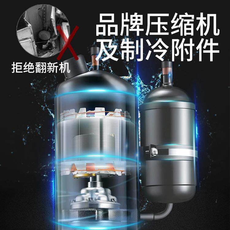 冠亚直供实验室用冷冻机 小型工业冷水机 低温循环冷却制冷机组