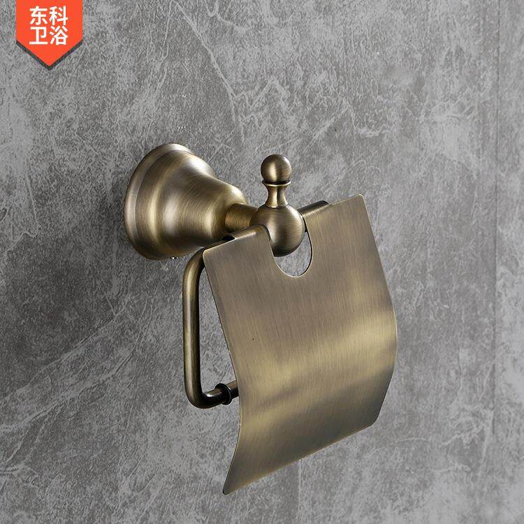 -AB青709古色厕架纸巾盒室仿古卷纸架所欧巾式纸架浴五金挂件