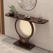 玄圆关台奢玄关置物台新中供桌条案入587式 户正轻对门半过道柜端