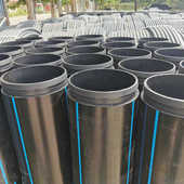 非开挖拖拉顶管PE短管 自锁式 厂家PE置换管 城市管道修复置换管