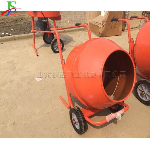 式电拌动汽油搅拌机100L容量搅桶手推滚筒搅JSI拌混凝小土砂浆