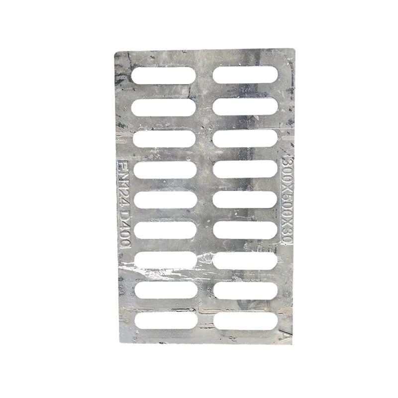 轻型球墨铸铁雨水篦子 下水道重型铸铁沟盖板 450*750铸铁篦子厂