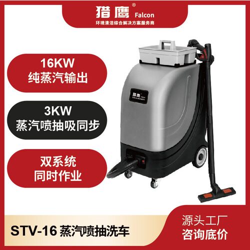 猎鹰STV-16智能变频蒸汽洗车机汽修内饰汽车美容发动机整车精洗