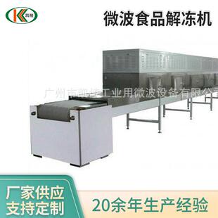 设备厂家 30SJ微波食品解冻机微波杀菌加热带式