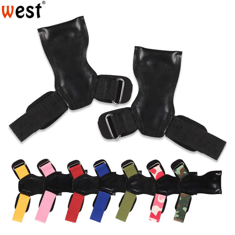 健身护掌手套运动健身卧推举重护腕橡胶护手掌防滑硬拉助力带护腕