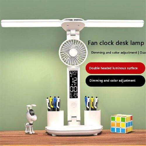 3in1 Multifunction Table Lamp LED Two-headed Folding With