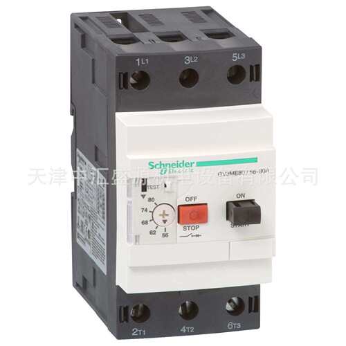 GV3ME80电动机热磁断路器GV3ME80断路器56-80A螺钉端子GV3-ME80