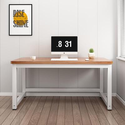 书桌电脑桌80公分高桌子长1.8m办公桌定制60 70 90 120直播工作台