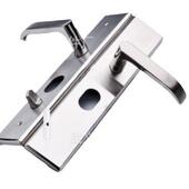 30不锈钢1.5厚水磨光防盗门医院办4公大亮楼拉别墅门手钢钮钢护