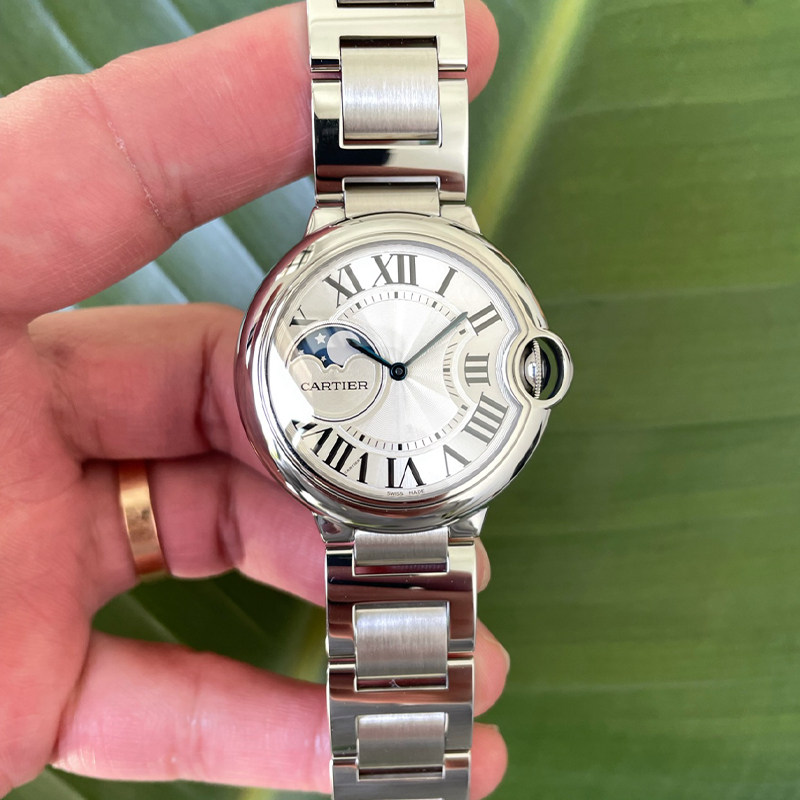 一口价[9.8新]卡地亚蓝气球系列精钢自动机械手表男表WSBB0050,手表,二奢手表,淘宝优惠券,粉丝福利购,淘宝优惠卷