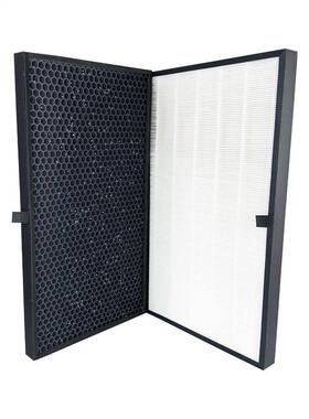 更换夏普KC-D61R空气净化器除PM2.5HEPA活性炭脱臭过滤器组合套件