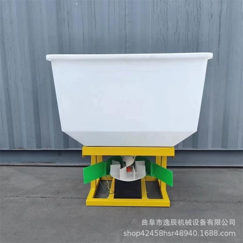 拖拉机前置电动施肥播种机多功能农用撒肥机120大容量甩盘抛洒机