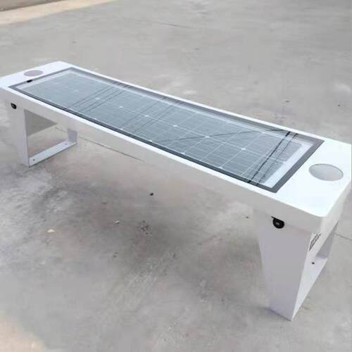 智能公园椅光伏太阳能智慧座椅户外手机线充电室外休息坐凳博涵