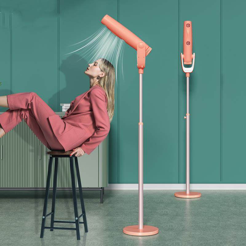 鹏音2025新款立式吹风机家用负离子护发大功率可伸缩电吹风筒懒人落地摆件