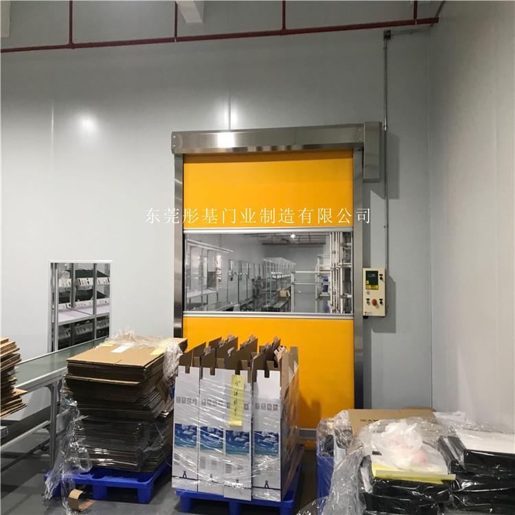 新款直销生产卷帘门水晶电动卷闸门伸缩门工业门快速卷帘门卷闸不