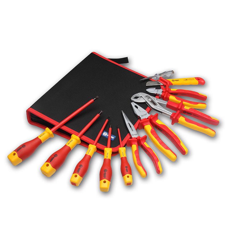 Bohoer宝合工011件套VDE具绝缘电工工具套装LTO耐高压工具020102
