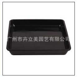 盘多托底座肉方形盆盆景花盆正方形托盘加厚塑料树脂接水盆栽花盆