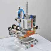 机天地dt03d布料烙印模激自动皮革浮雕压痕纸张机烫金凸