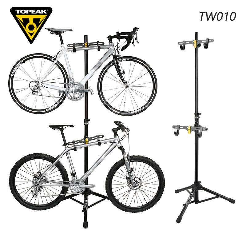 TOPEAK山地公路平衡自行车三角挂架儿童展示挂钩立式停车架TW010