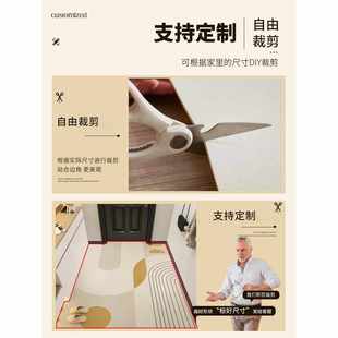 玄关地毯可裁剪门口进门 萨朗入户门地垫耐脏免洗可擦新款