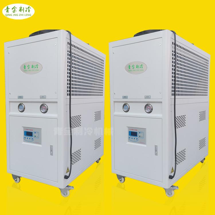 摩擦焊快速冷却油温机3匹5匹压缩机直冷风冷式冷油机无需水塔
