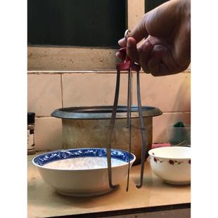 三角爪提盘器不锈钢防烫抓手提手夹家用厨房夹盘子器燕窝炖盅蒸架