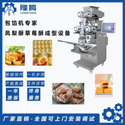 隆腾SV-208A包馅成型机凤梨酥菠萝酥蓝莓酥包馅成型生产设备