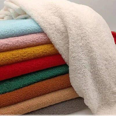 Solid Color 100x160cm Plush Fabric Polar Fleece Cloth