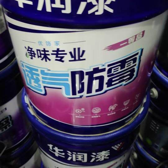 华润防霉涂料 18升内墙防潮墙面乳胶漆地下室防潮防霉一等品18升