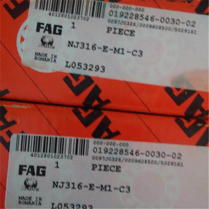FAG NJ316-E-M1-C3德国进口轴承 NU NUP N K 310 311 312 314 310