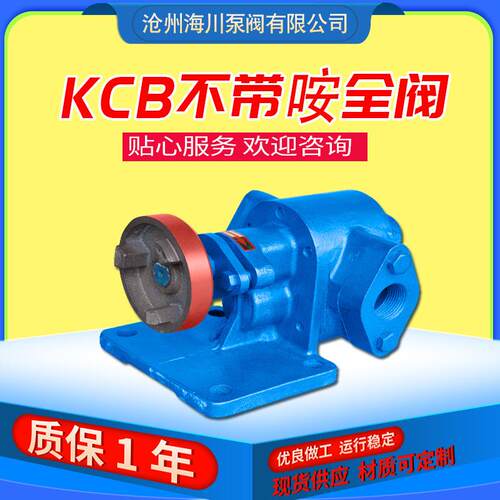 电动高温铸铁KCB83.3齿轮油泵自吸泵KCB55/18.3/33.3液压油抽油泵 - 封面
