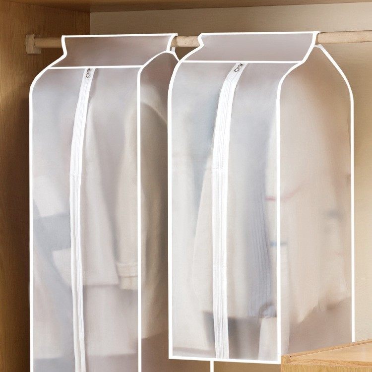 衣服防尘罩挂式套全封闭衣柜立体透明罩子大衣衣物衣架防尘袋家用
