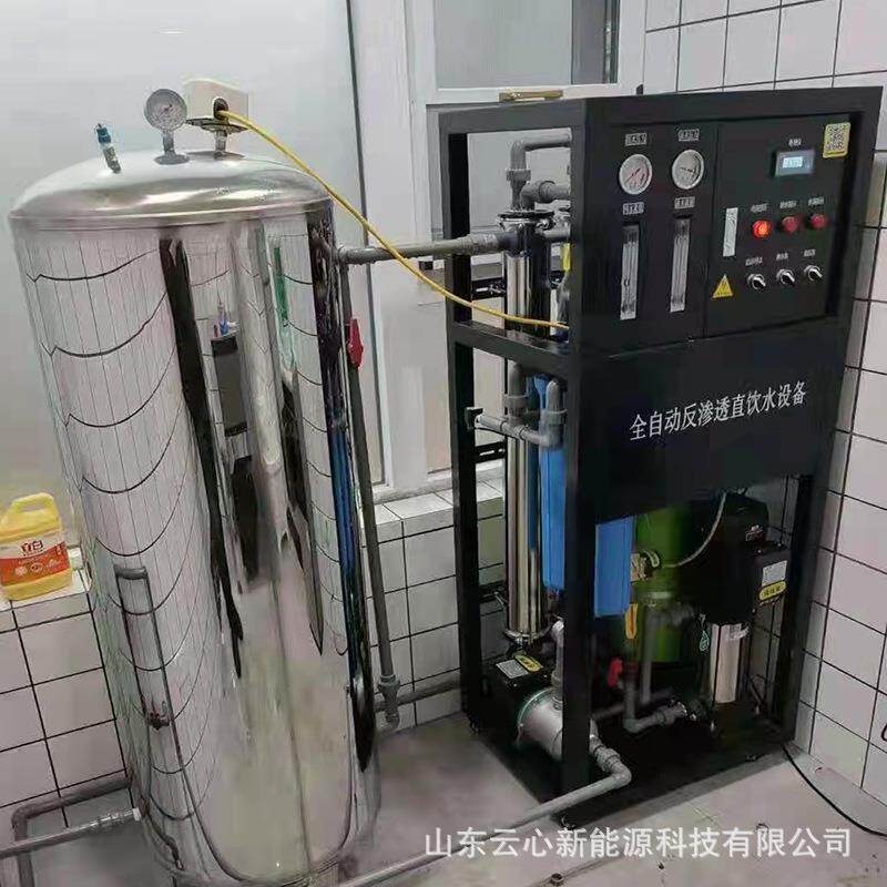 净水0.25吨反渗透水处理设备简易框架净水站软水过滤直饮水设备