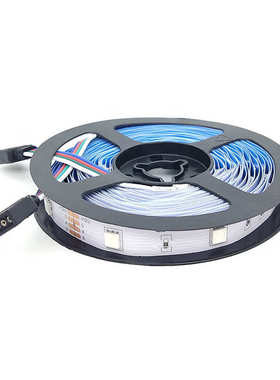 厂家源货红外遥控5050rgb灯带套装橱柜家电装修12v七彩led灯条带