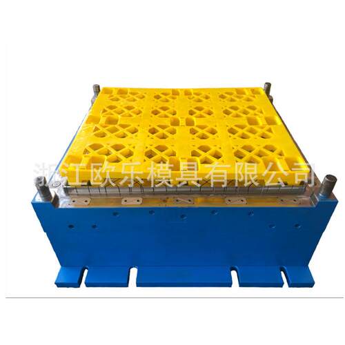 塑料九脚托盘模具 新款塑料托盘模具厂家 黄岩模具