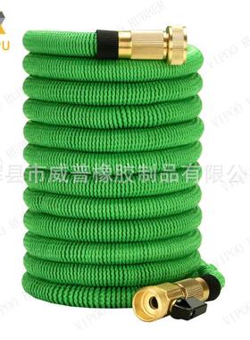 可三倍伸缩的花园软管 绿色花园软管套装 花园软管防爆防冻浇水管