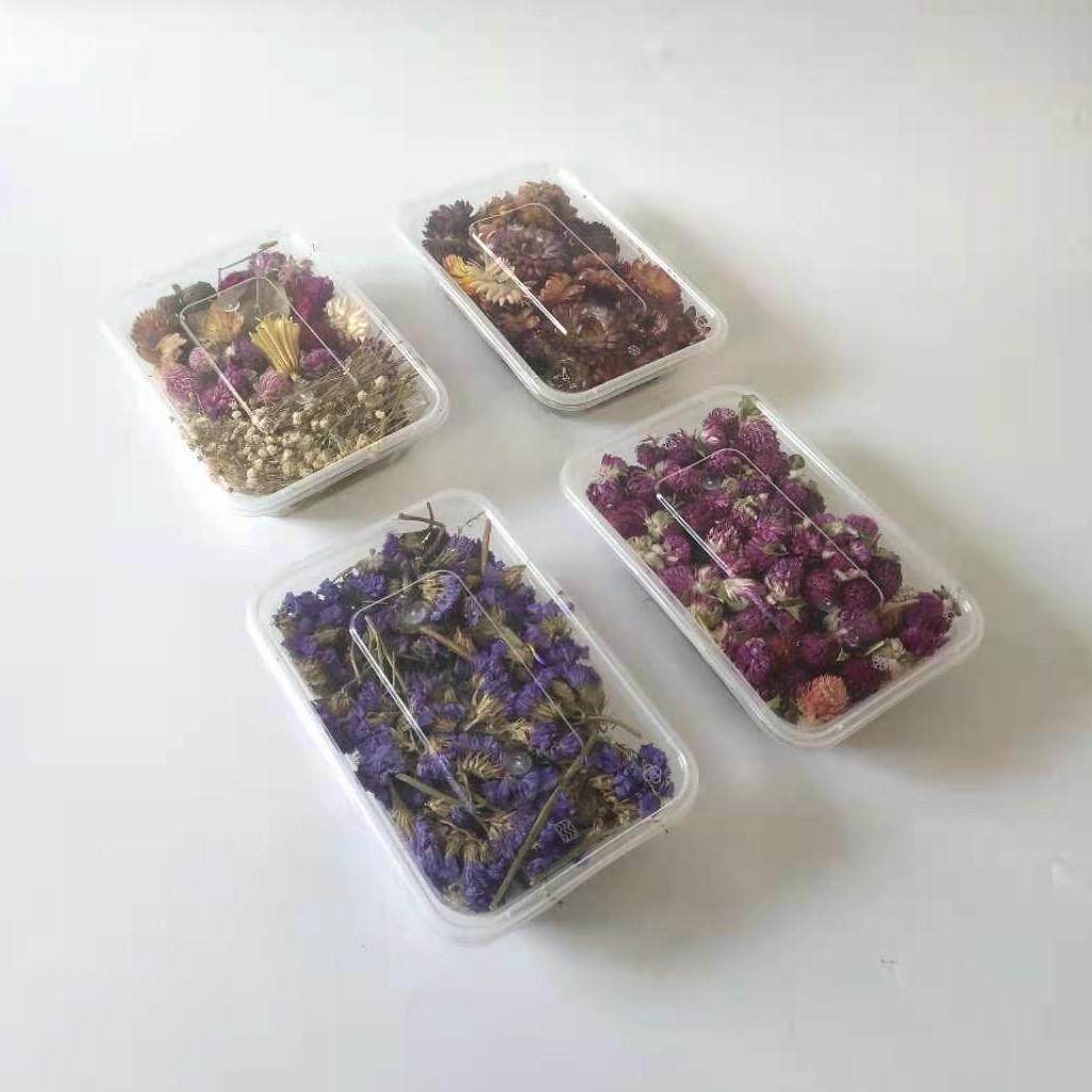 diy蜡烛材料 香薰蜡烛蜡牌蜡片压花干花 浮油花零碎花头花材
