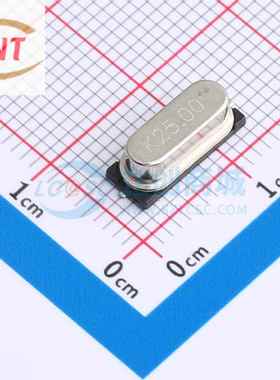 无源晶振 KBD250002010 HC-49S-SMD 25MHz ±10ppm 20pF 原装正品