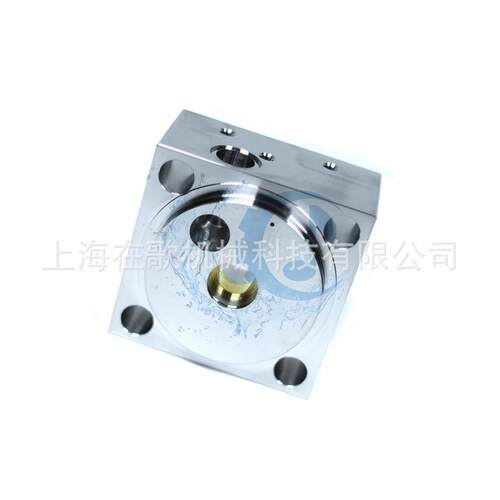 FLOW款60K右油缸端盖001008-1高压油缸端盖700025方盖007303-1