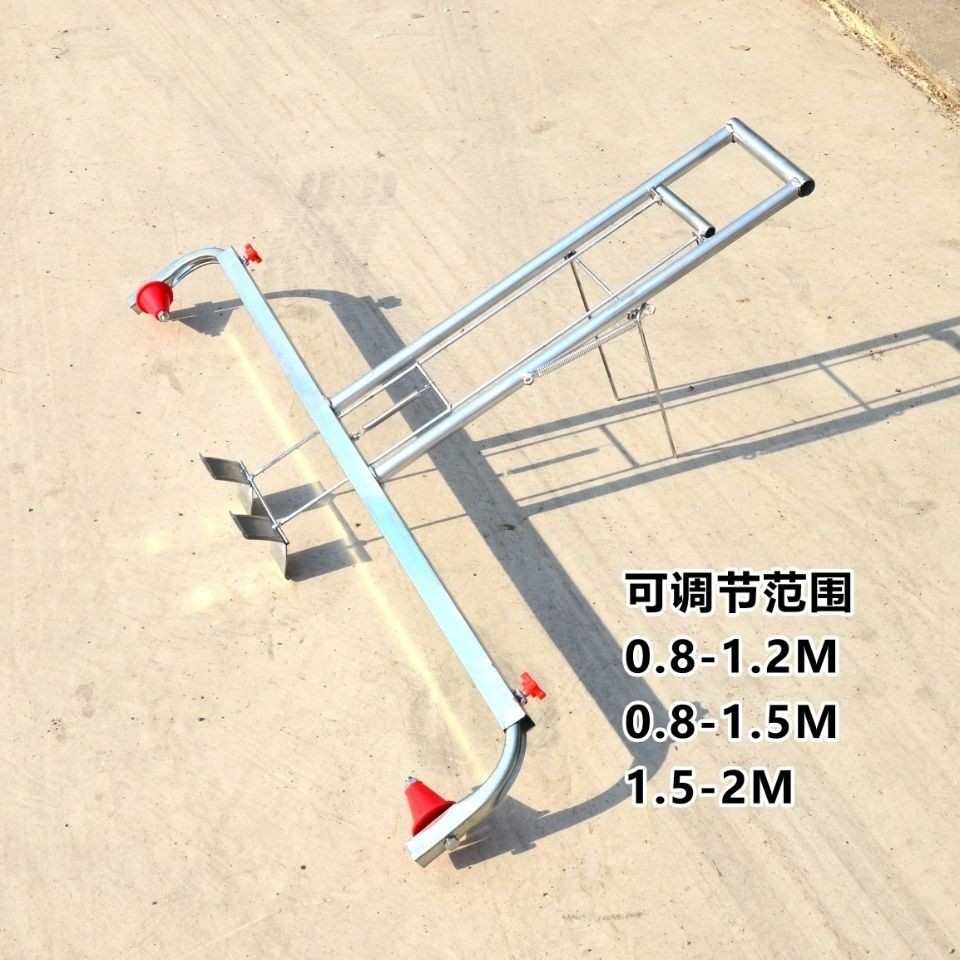 农用手拉式覆地膜机人力拉膜器铺地膜神器省力可调节大小坚固方便