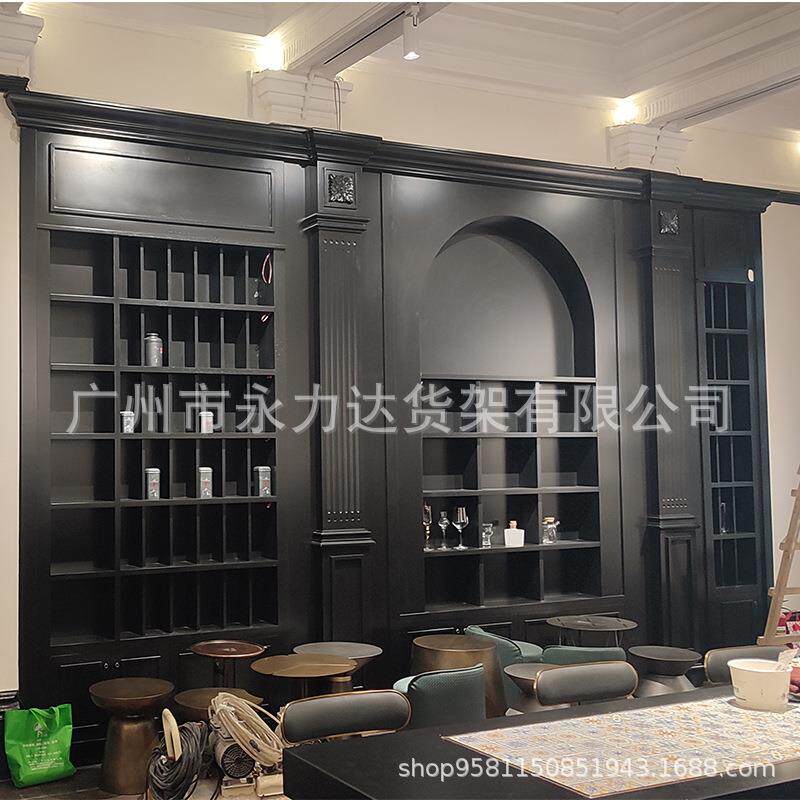 古董瓷器文物展示柜 潮玩店咖啡奶茶店陈列柜 工艺艺术品展柜供应