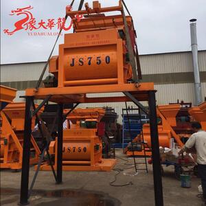 厂家直销JS750型混凝土搅拌机搅拌站设备自动上料强制式搅拌机